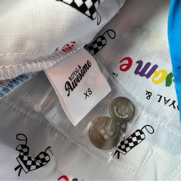 Royal & Awesome Diamond Argyle Shorts Print Golf Shorts. NWT! - Picture 6 of 8